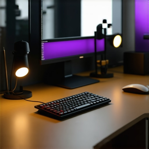 Top LED Lamps & Bias Lighting Ideas for Better Desk Setup