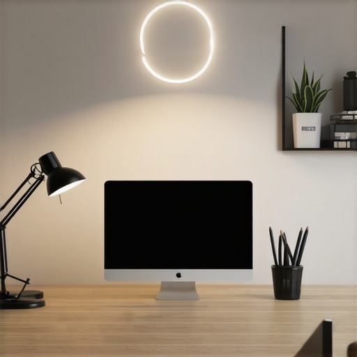 Top Ring Light & Desk Lamp Ideas for Modern Home Office Setup