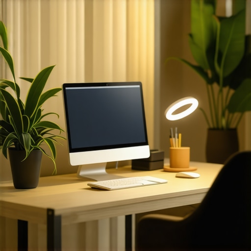 Top Ring Light & LED Lamp Ideas for Better Home Office Lighting in 2025