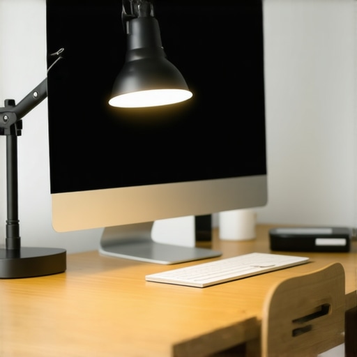 Moving Your Desk Lamp 6 Inches Left Ends Evening Eye Strain