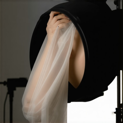 Taping a Single Tissue Over Your Ring Light Ends That Harsh Plastic Glow