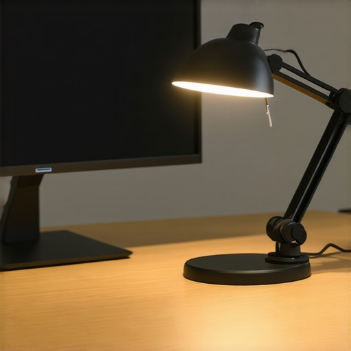 This 45-Degree Desk Lamp Angle Ends 2026 Screen Eye Strain
