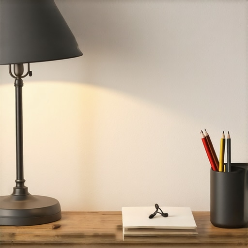Why Placing Your Desk Lamp on the Opposite Side of Your Writing Hand Ends Harsh Shadows